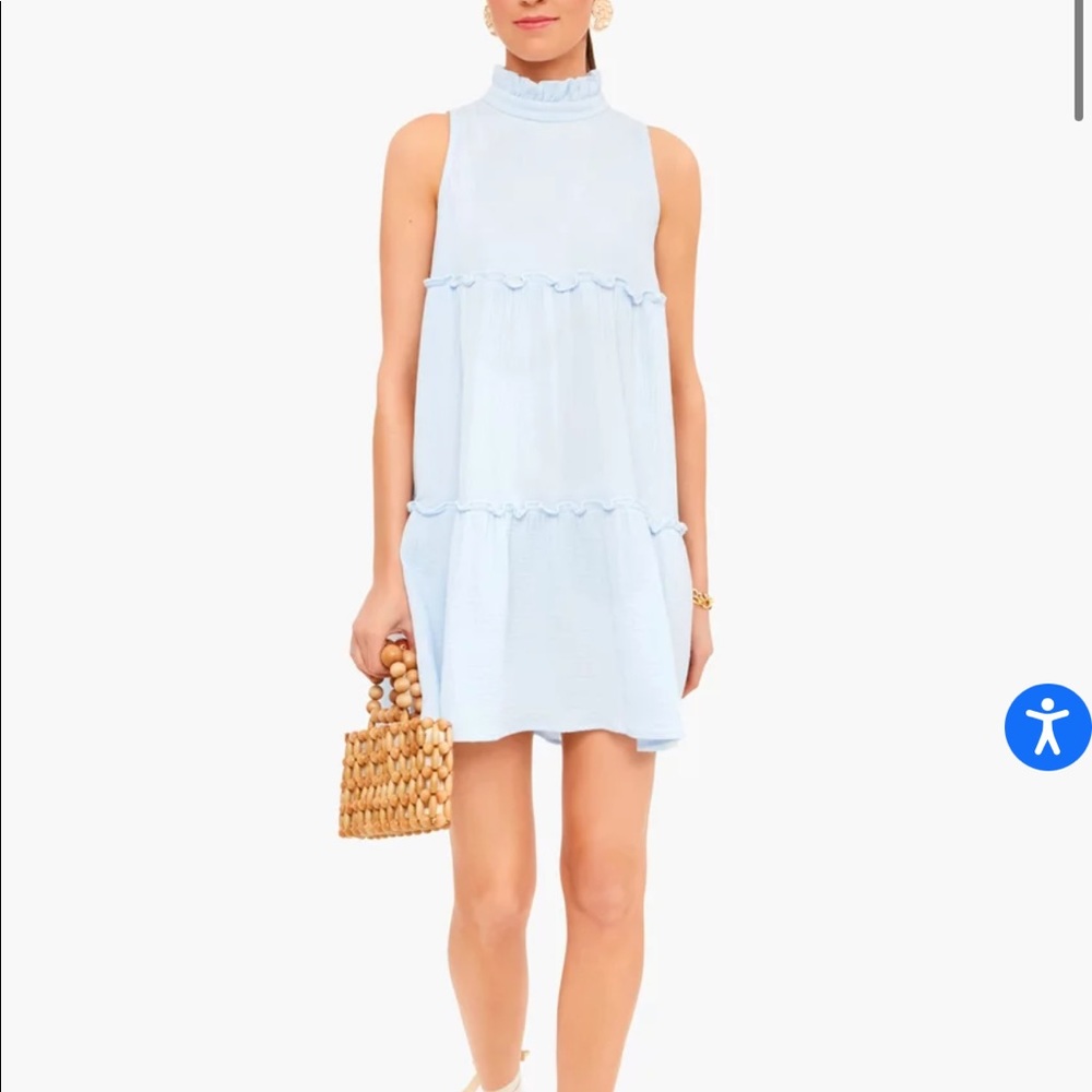 Pomander Place Blue Lightweight Gauze Morgan Dress size XS